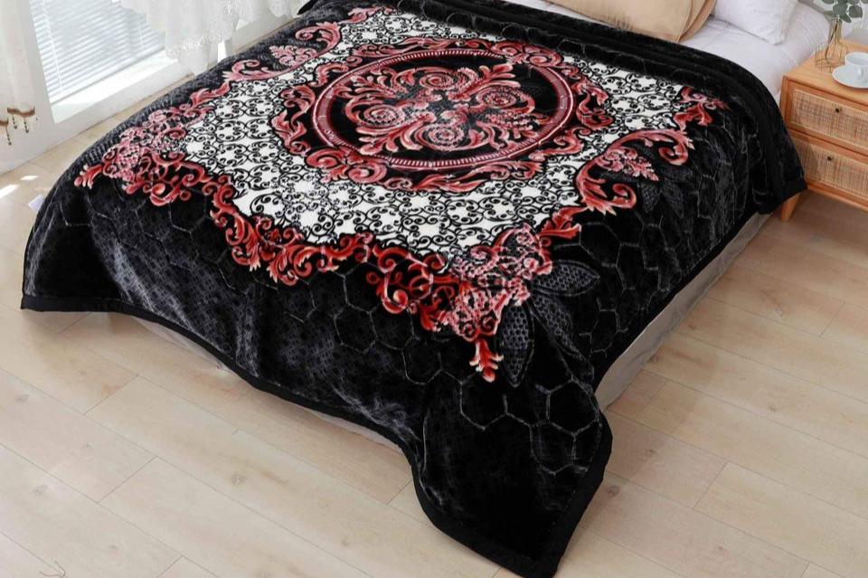 Luxurious Soft Blankets, Embossed