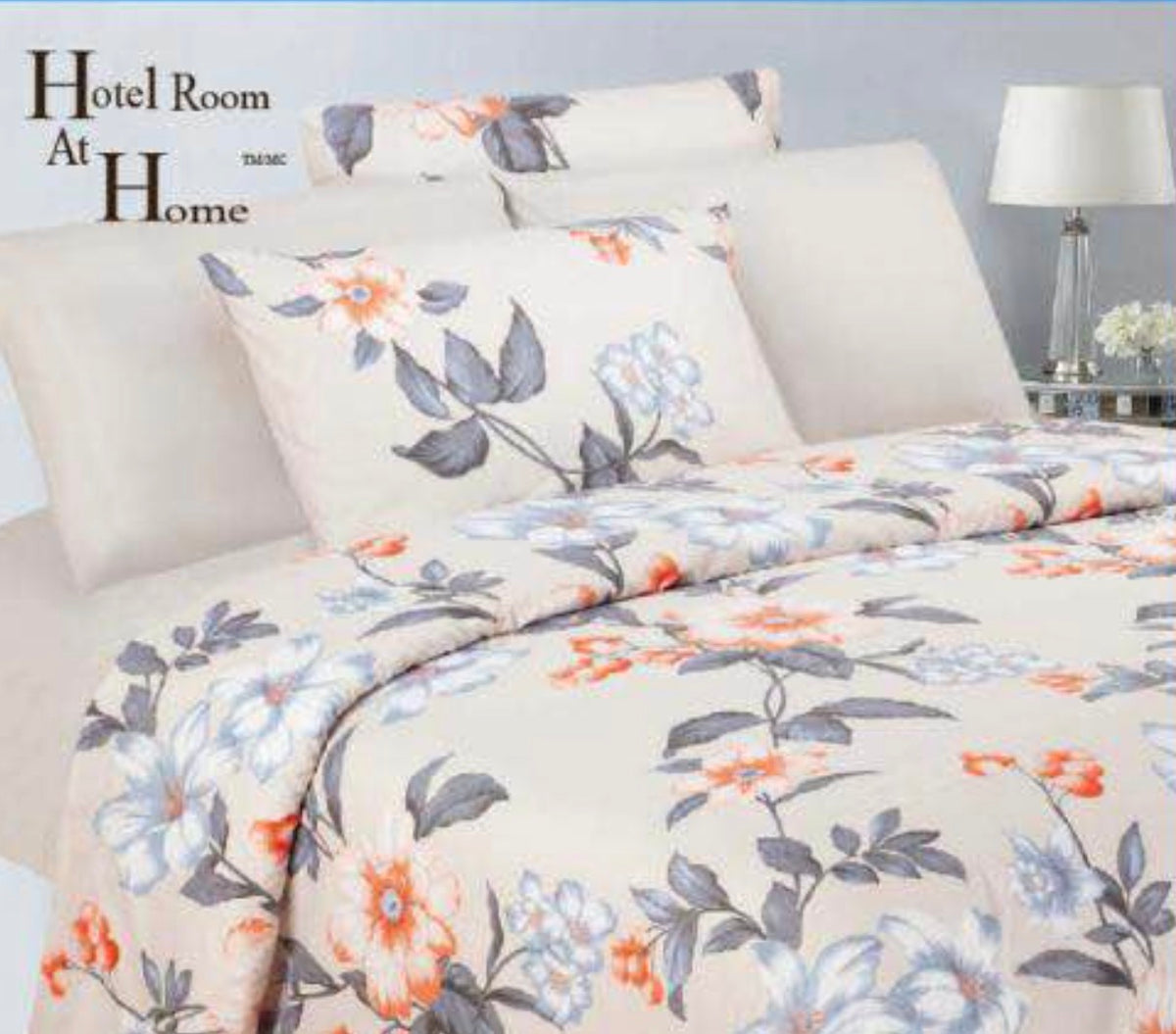Luxurious 6 Pcs Bedsheet set-Hotel at your home