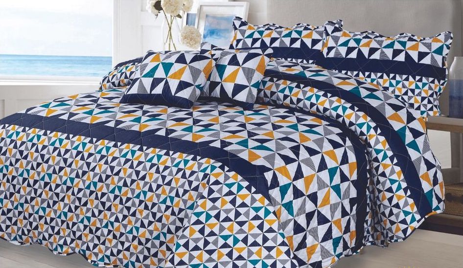 Luxurious Bedspread/Quilt Set 6 Pcs Set