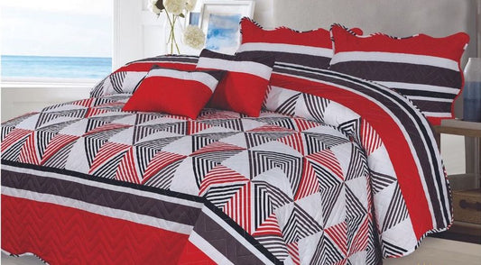 Luxurious Bedspread/Quilt -6 Pcs Set