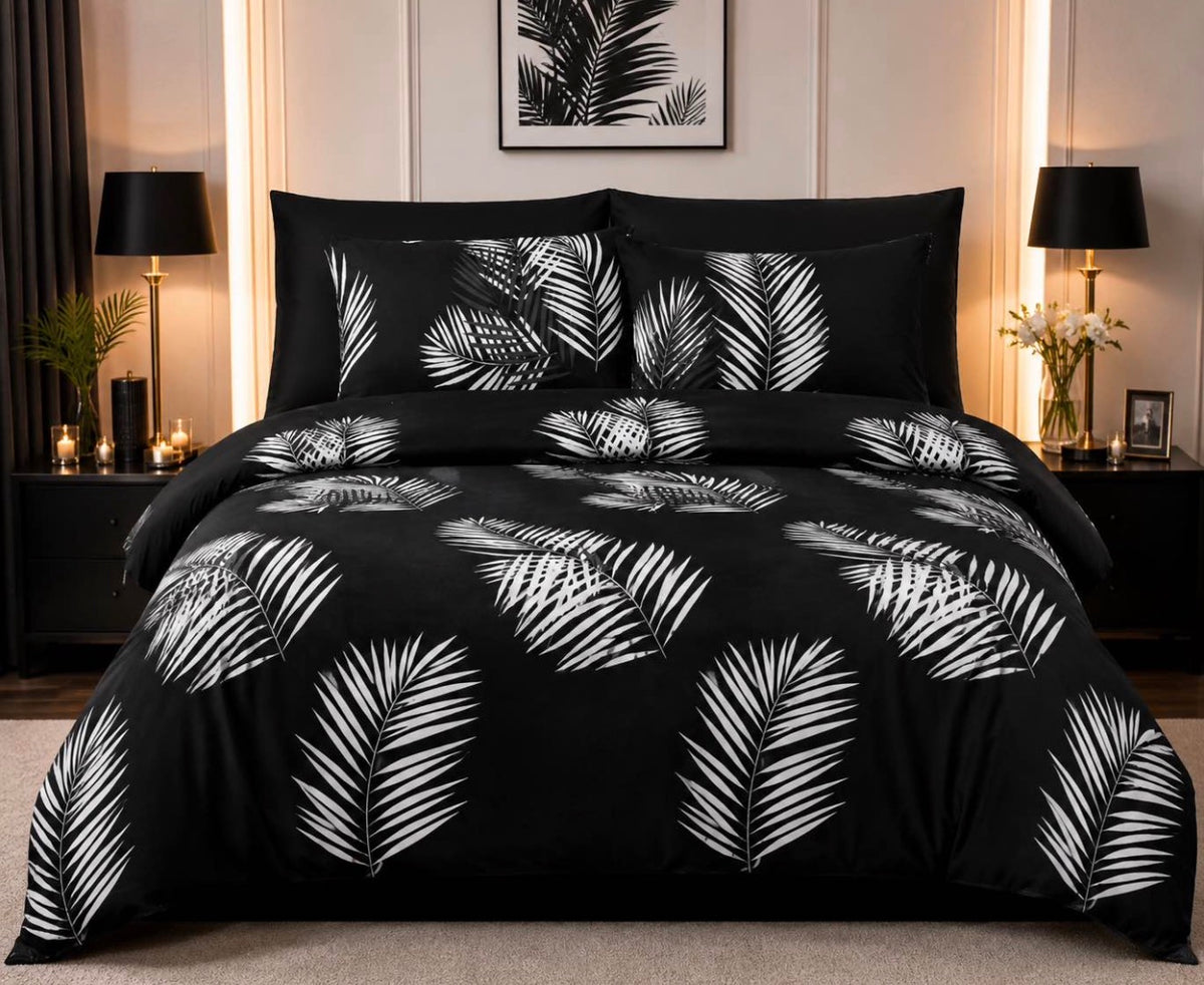 Luxurious 6 Pcs Bedsheet set-Hotel at your home