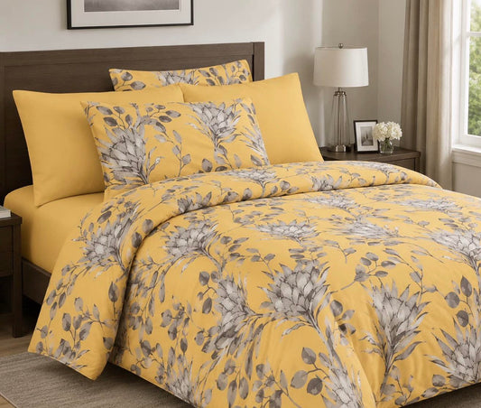 6 Pcs Bedsheet Set, Hotel at your home -Bamboo