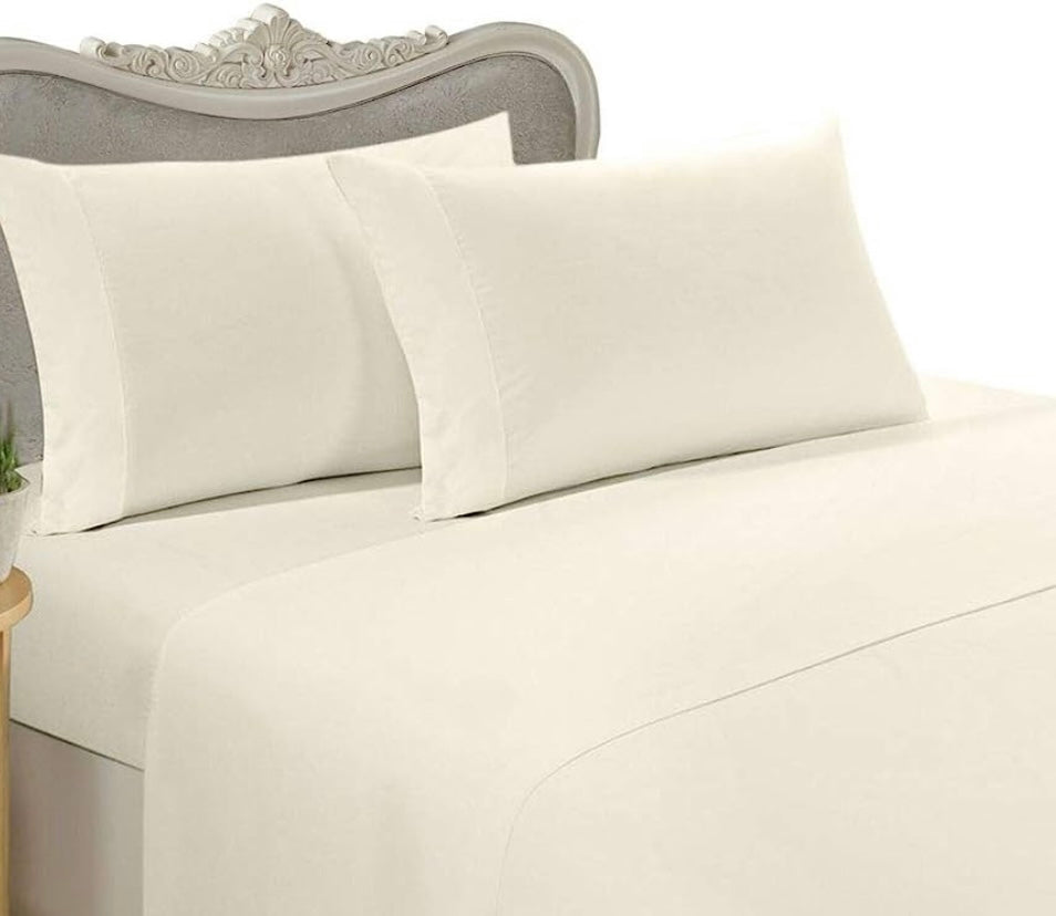 Egyptian cotton Bedsheet-Beige