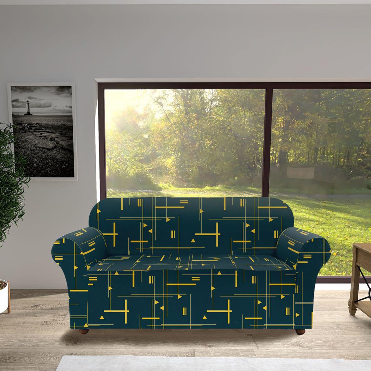 Printed Sofa Cover